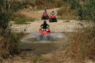  En cuatrimoto en Villasimius 